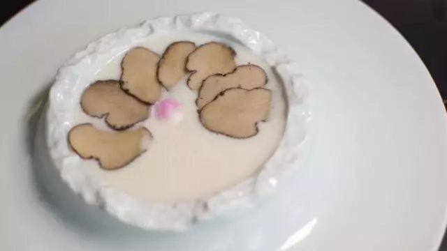 黑松露牛奶百合泥怎么制作？